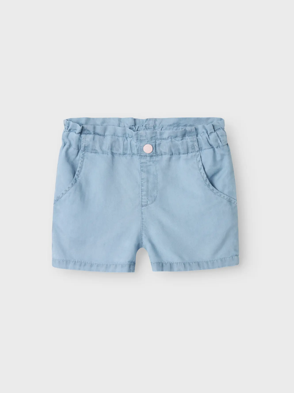 Nmfbella loose denim shorts-Shorts-Name it-Aandahls