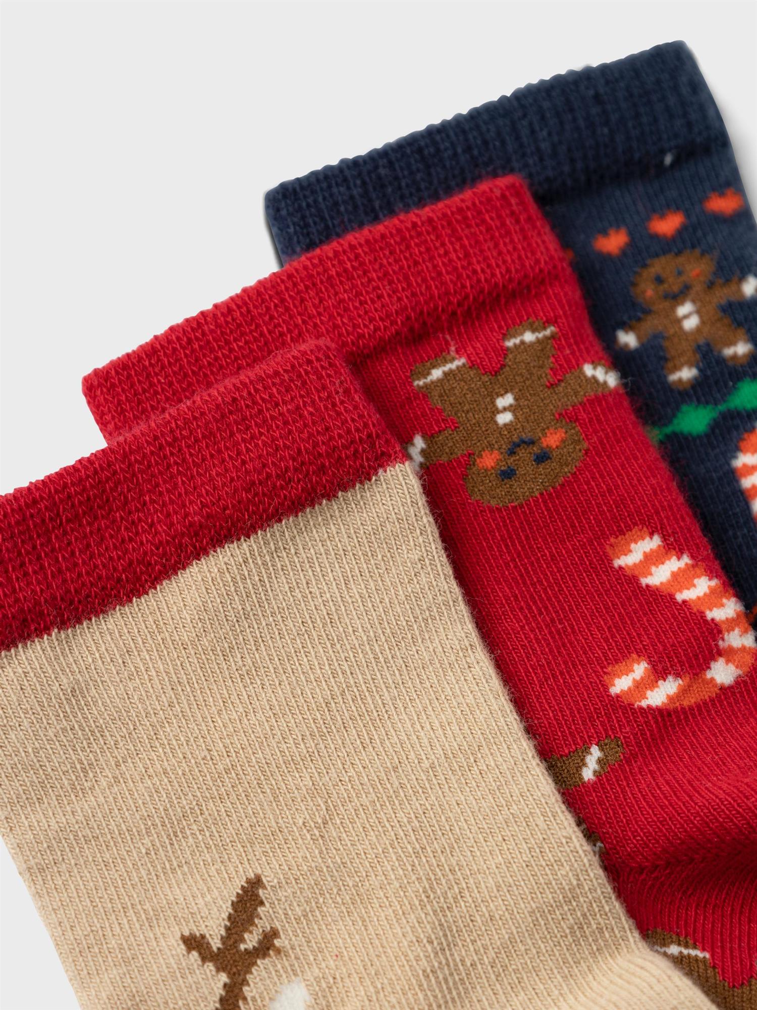 Nmfrichristmas 3p sock-Accessories-Name it-Aandahls