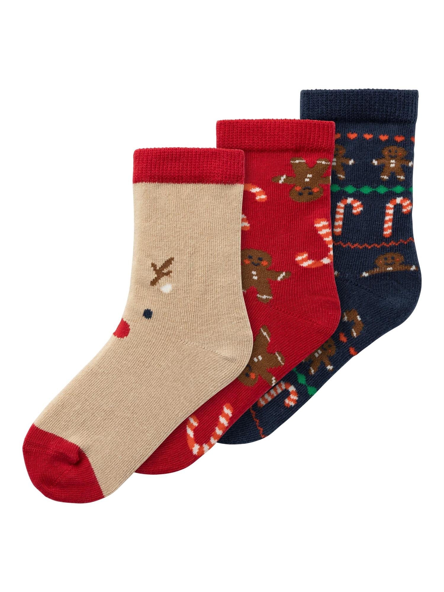 Nmfrichristmas 3p sock-Accessories-Name it-Aandahls