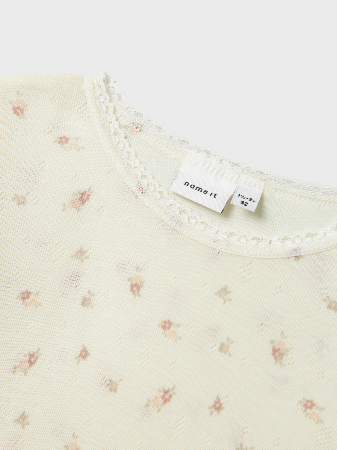 Nmfwang Wool Needle Ls Top Noos-Ull-Name it-Aandahls