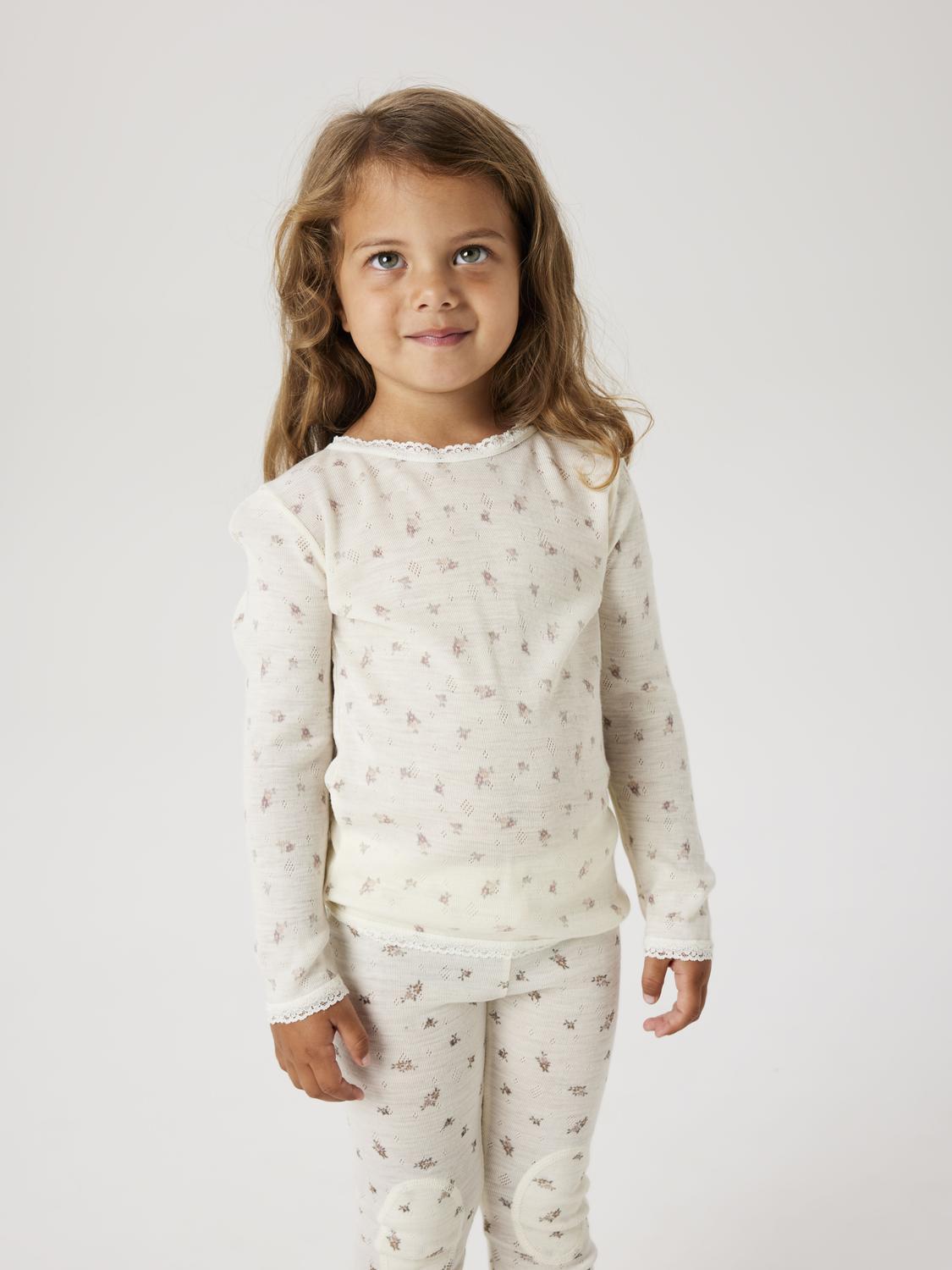 Nmfwang Wool Needle Ls Top Noos-Ull-Name it-Aandahls
