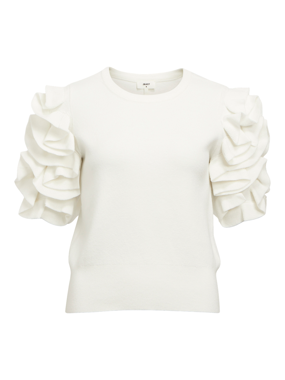 OBJDIANDRA KNIT 2/4 RE PULLOVER 138-Genser-OBJECT-Aandahls