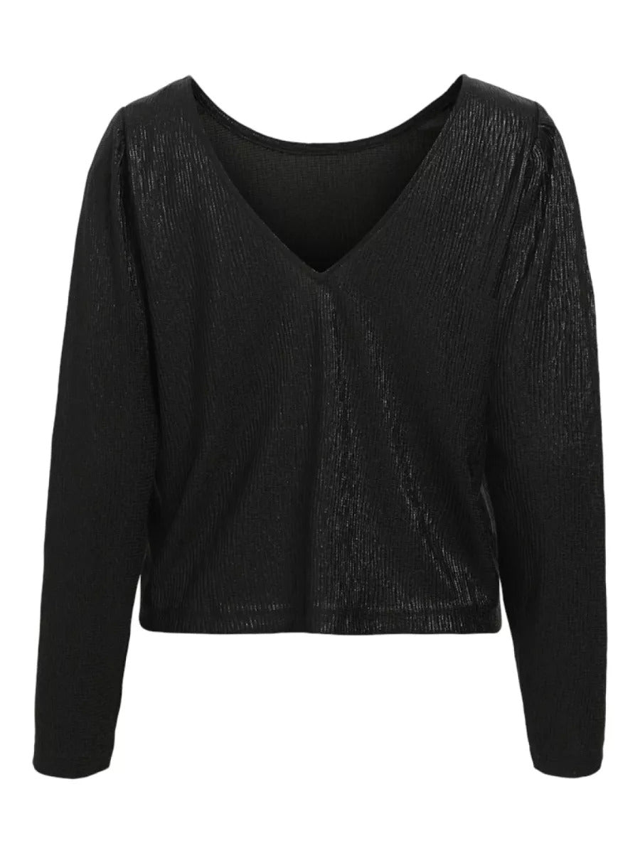 OBJECT COLLECTORS ITEM LOUISE L/S DEEP BACK TOP 136-Overdel-Object Collectors Item-Aandahls