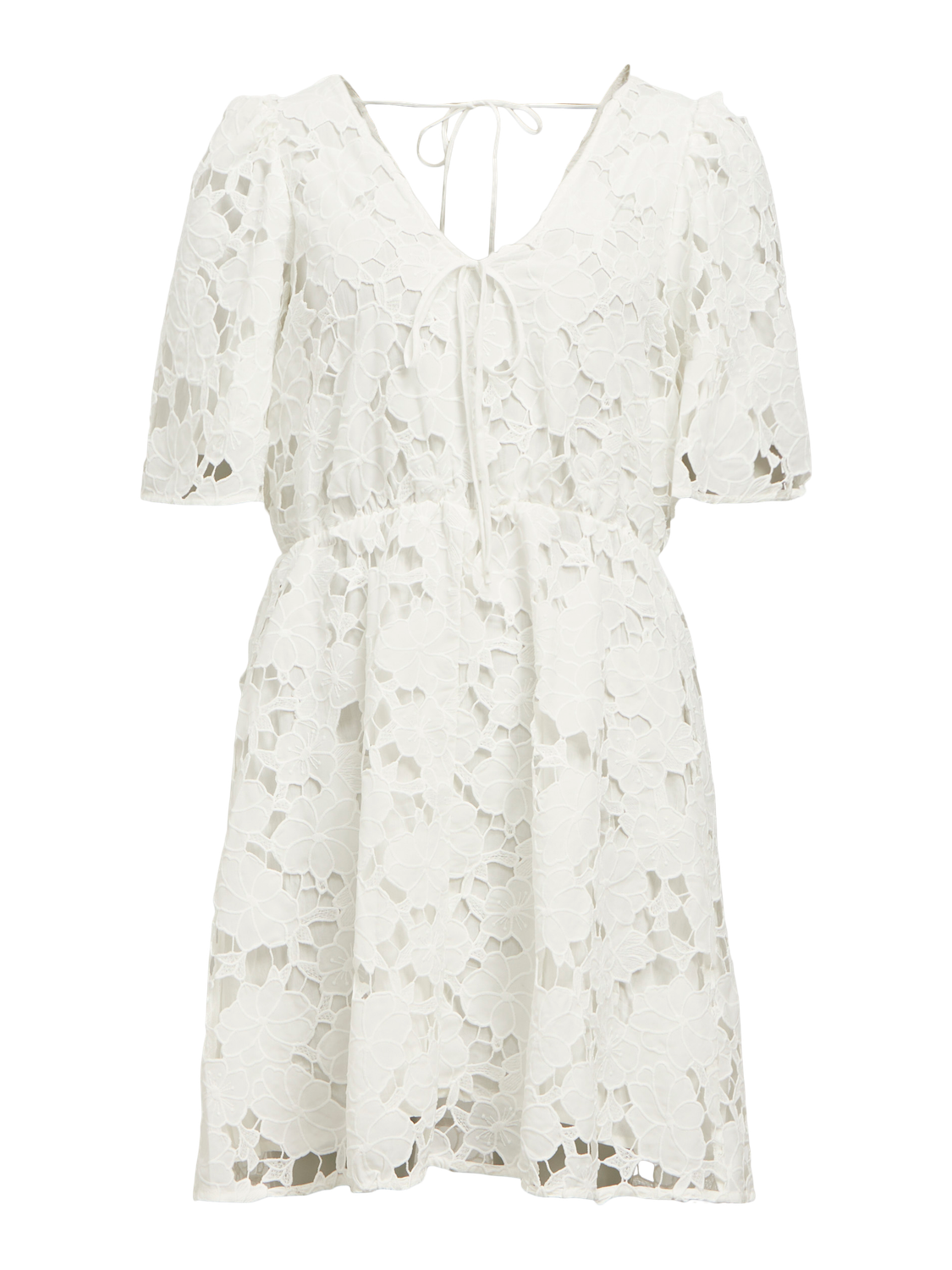 OBJNELLIE RE S/S V-NECK DRESS 138-Kjole-Object Collectors Item-Aandahls