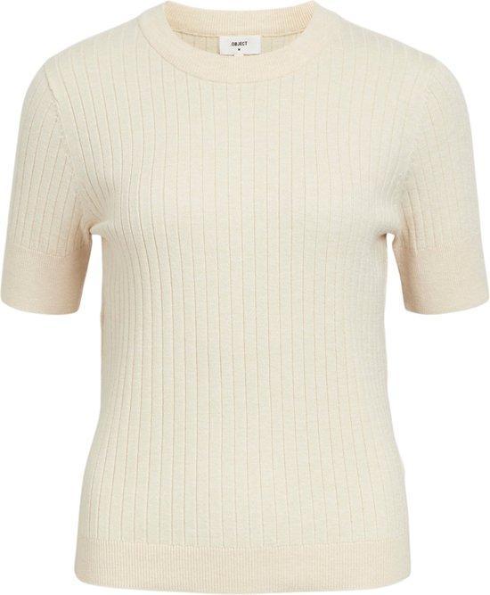 OBJNOELLE S/S KNIT T-SHIRT NOOS-Overdel-Object Collectors Item-Aandahls