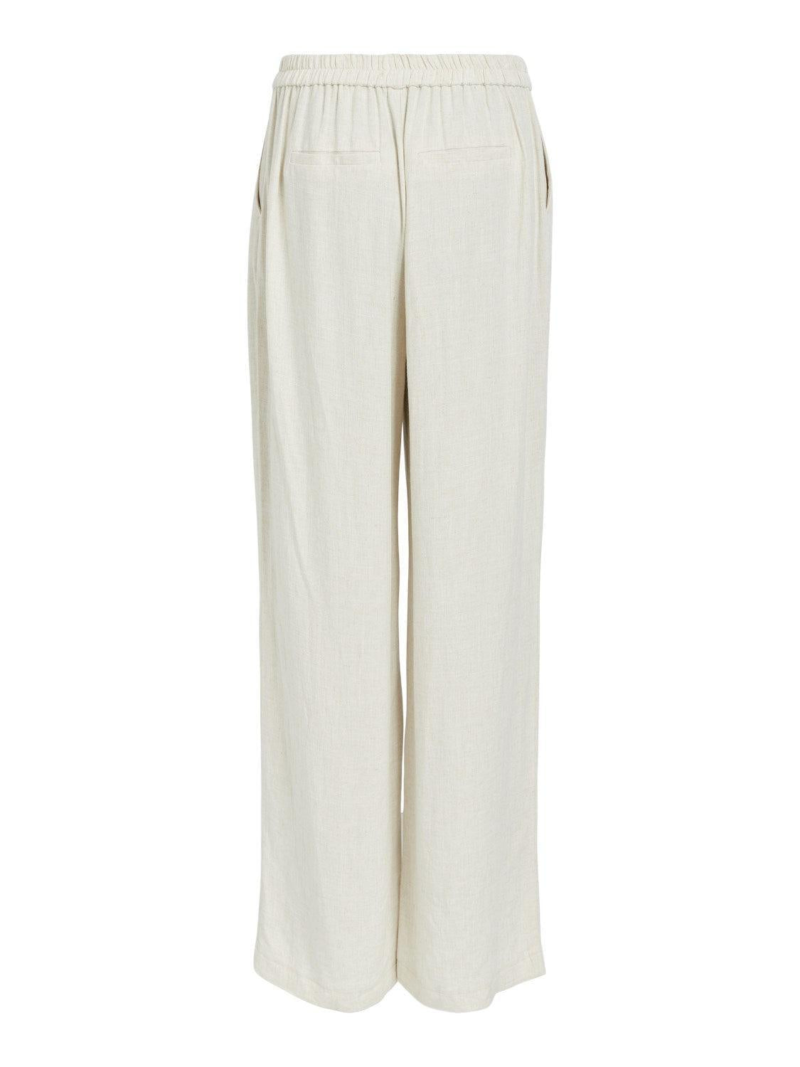 OBJSANNE ALINE WIDE PANT NOOS-Bukser-Object Collectors Item-Aandahls