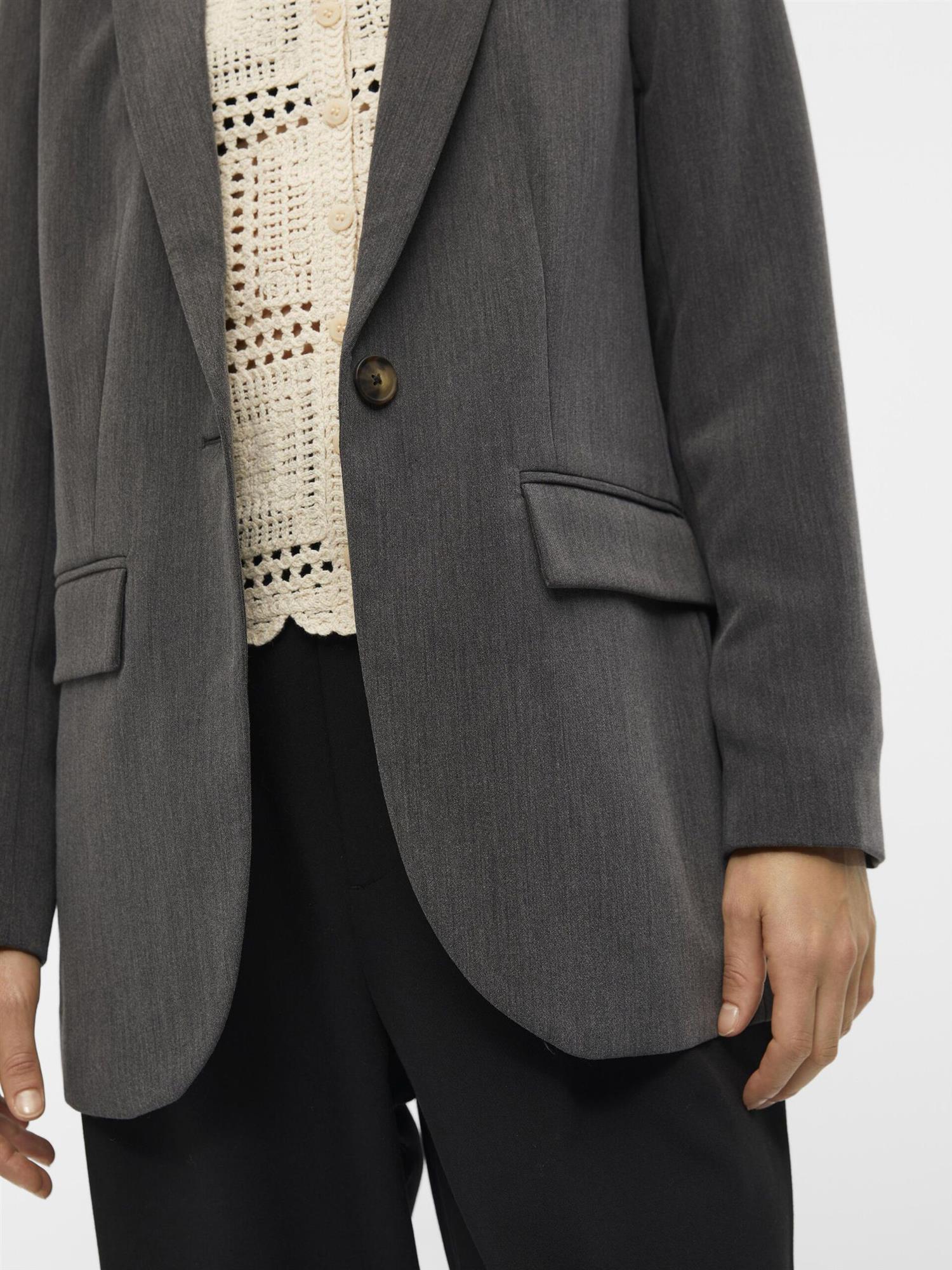 OBJSIGRID L/S BLAZER-Blazer-Object Collectors Item-Aandahls