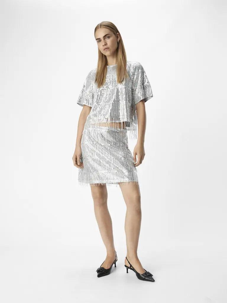 OBJTELLA HW SKIRT-Skjørt-Object Collectors Item-Aandahls