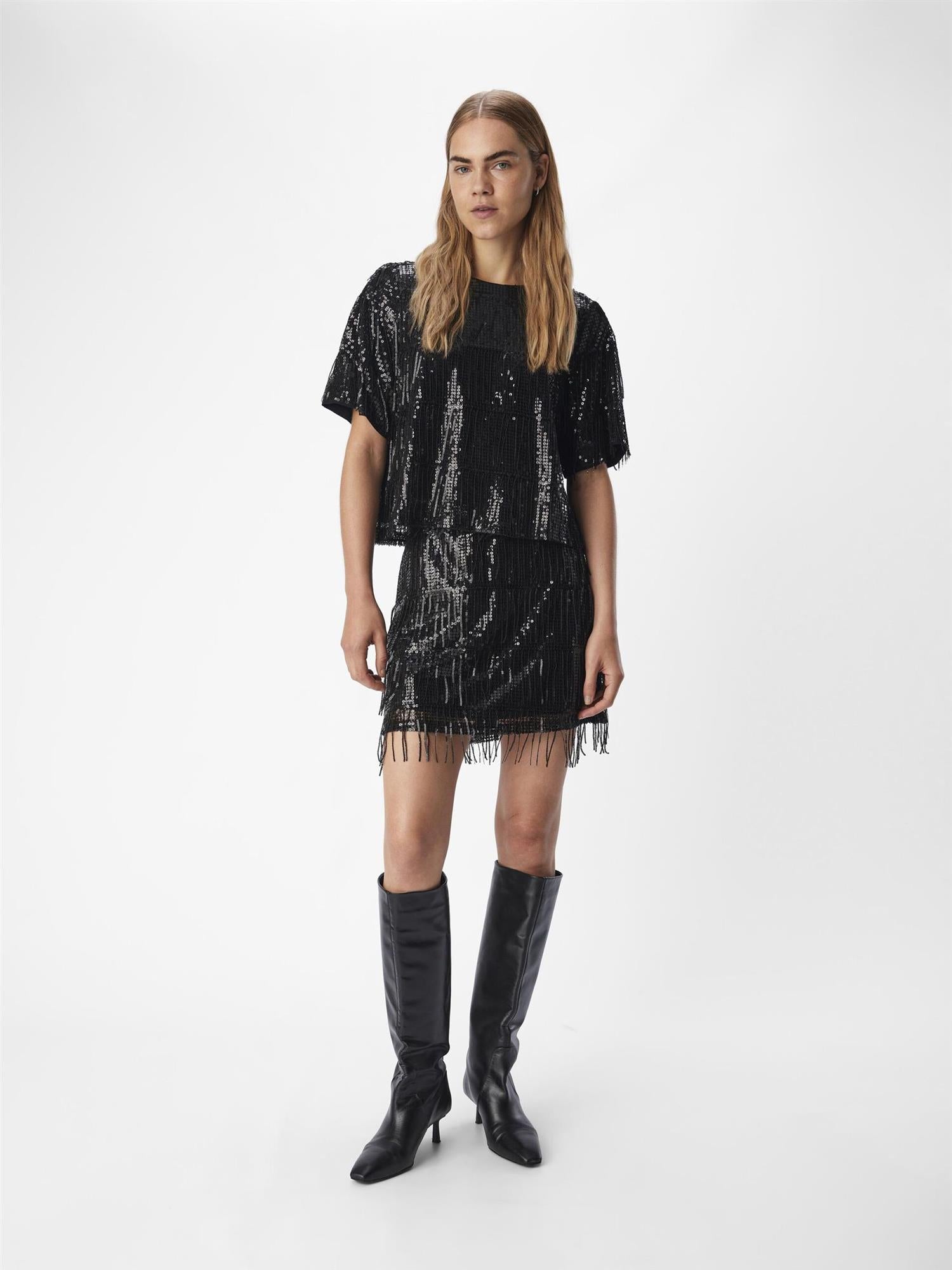 OBJTELLA RE S/S TOP-Topp-Object Collectors Item-Aandahls