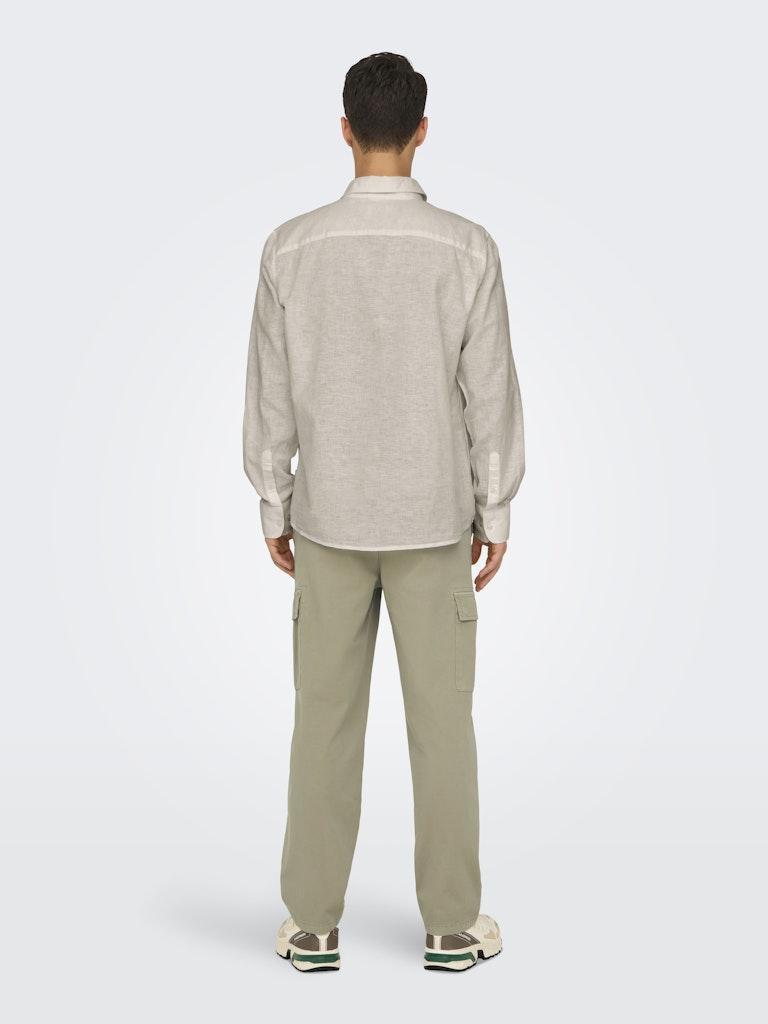 ONSCAIDEN LIFE REG LS 1 PKT SHIRT NOOS-Skjorter-Only & Sons-Aandahls
