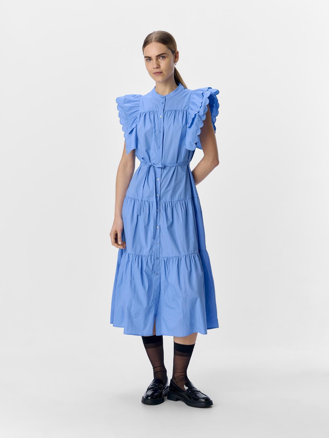 ObjHope Chinna Re S/S Long Dress e Div-Kjole-Object Collectors Item-Aandahls