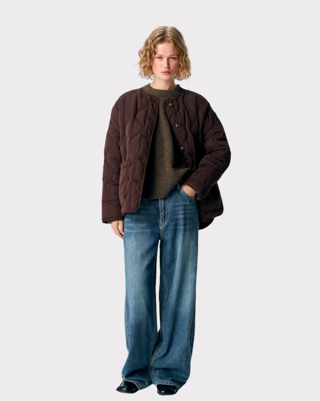 Objallie Ls Lo Quilted Jacket Noos-Yttertøy-OBJECT-Aandahls