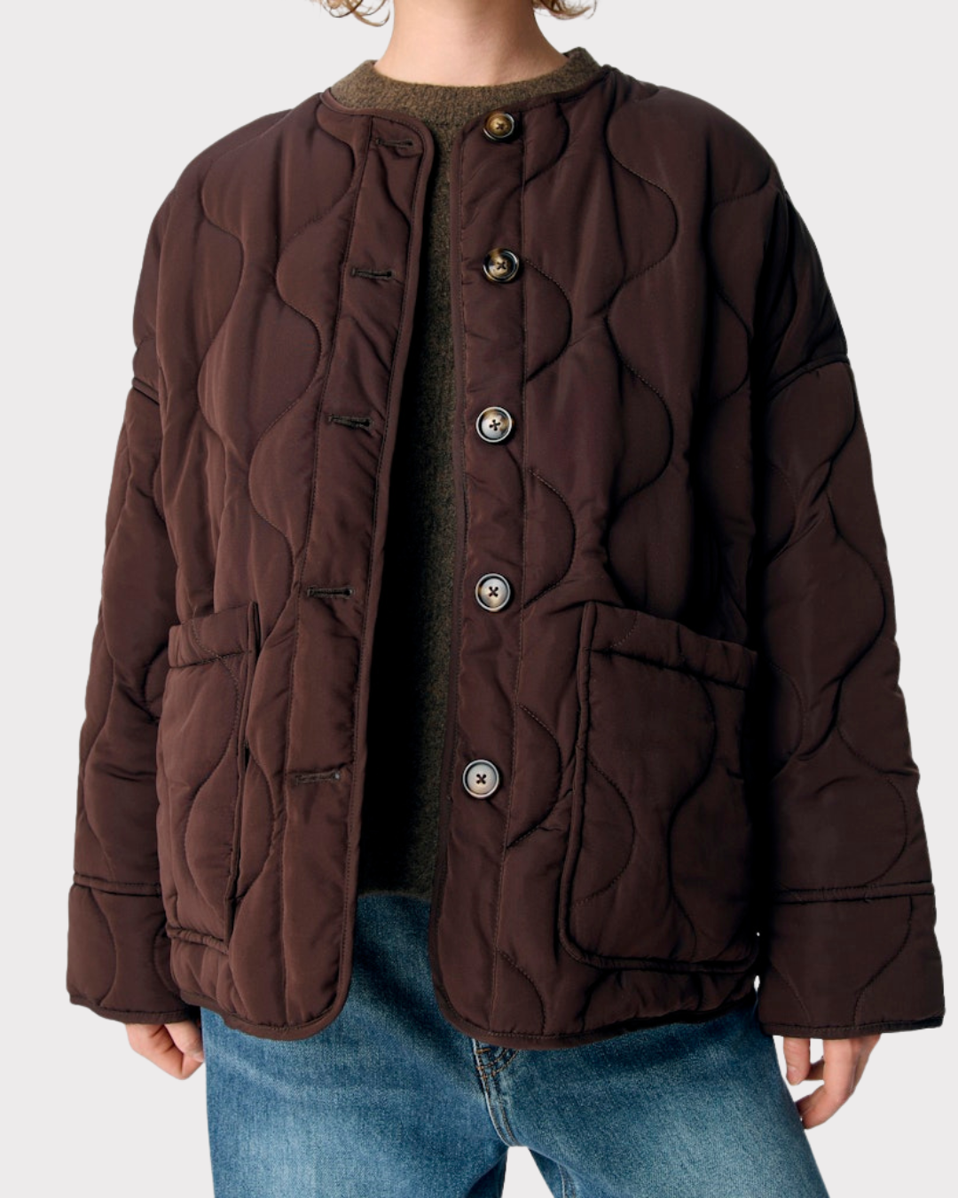 Objallie Ls Lo Quilted Jacket Noos-Yttertøy-OBJECT-Aandahls