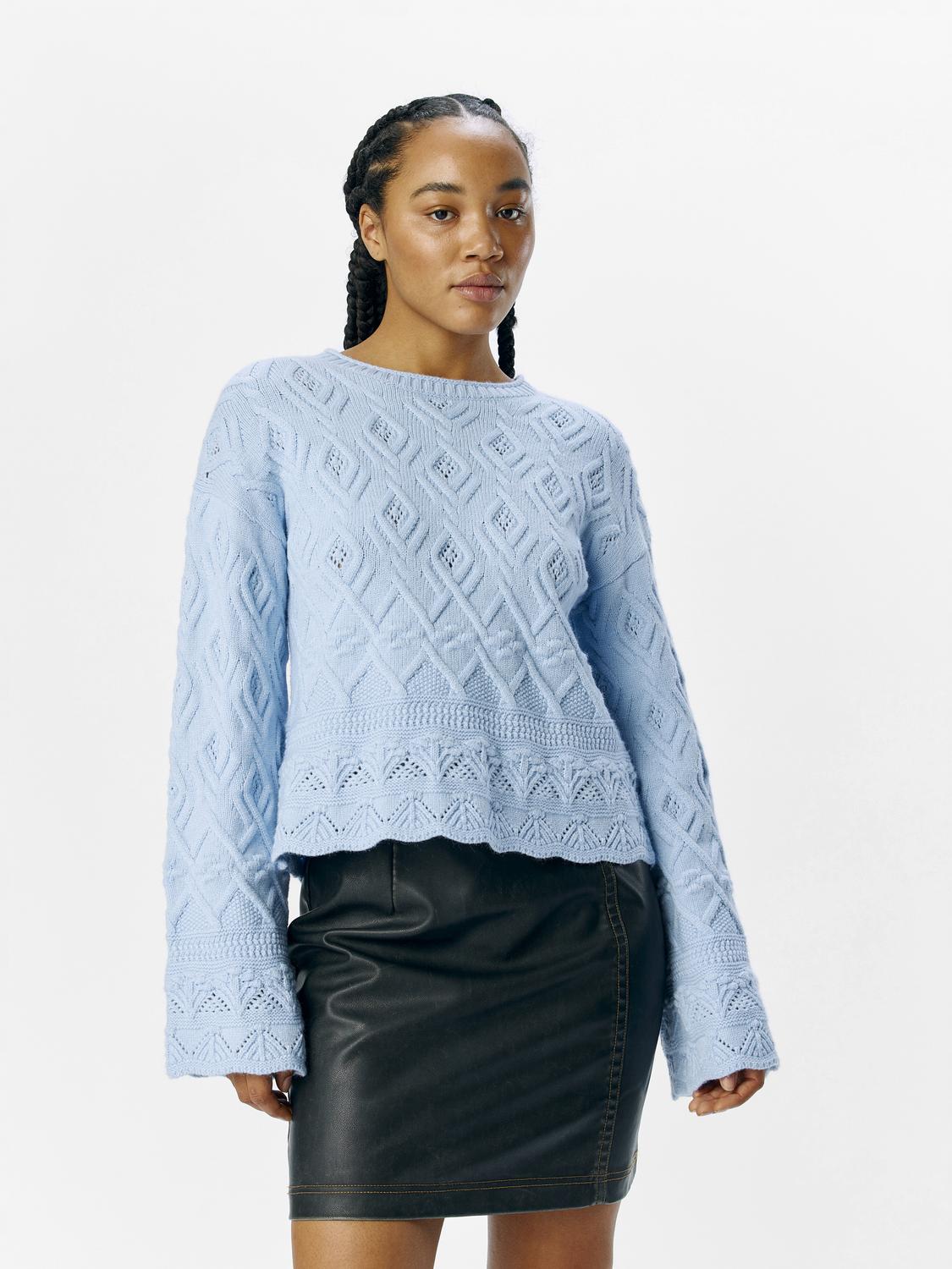 Objalyssa Lo L/S Knit Pullover 137-Genser-Object Collectors Item-Aandahls