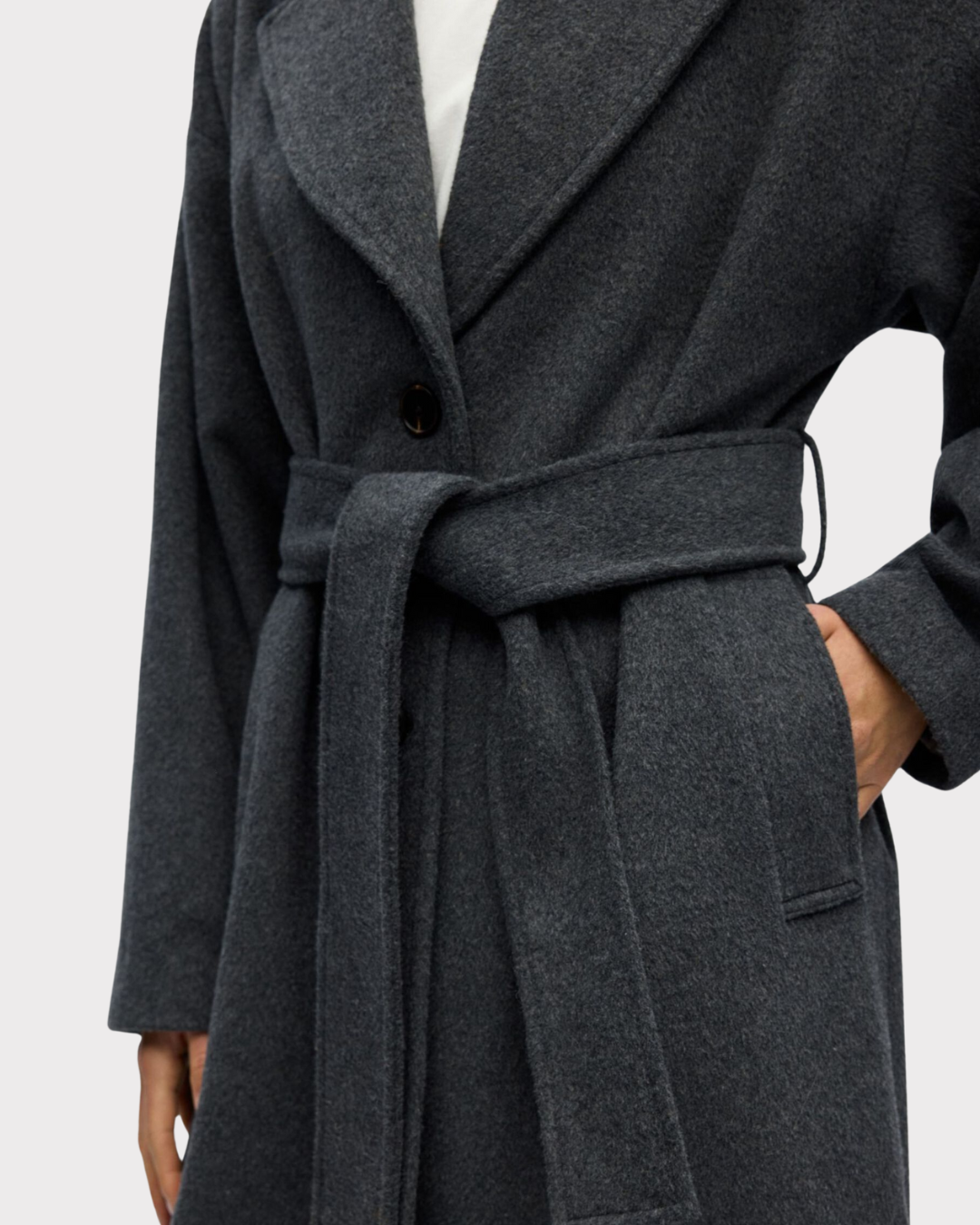 Objaubrey L/s Lo Coat 141-Yttertøy-OBJECT-Aandahls
