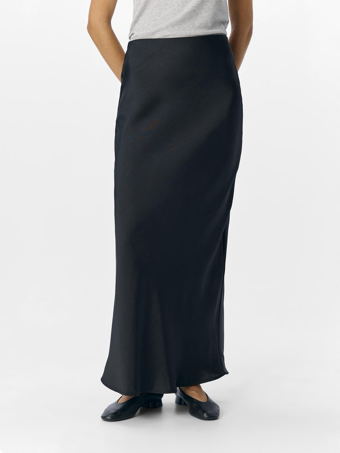 Objchilli Mw Long Skirt Noos-Skjørt-OBJECT-Aandahls