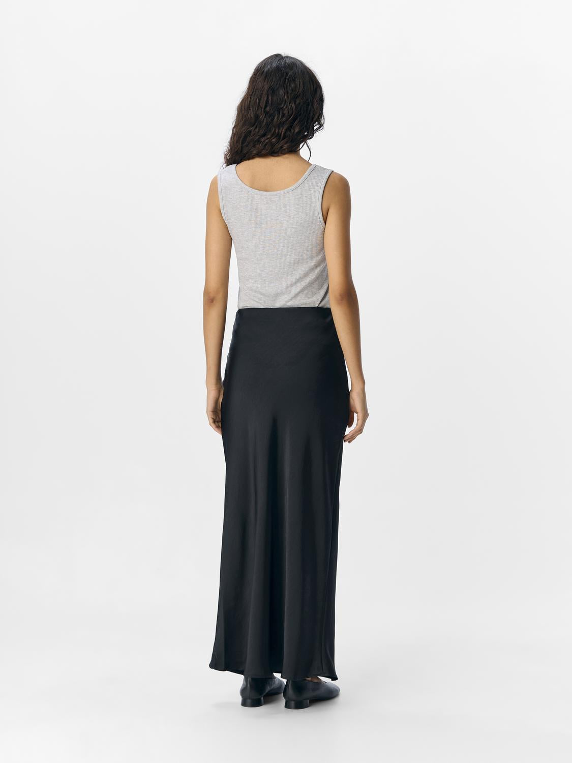 Objchilli Mw Long Skirt Noos-Skjørt-OBJECT-Aandahls