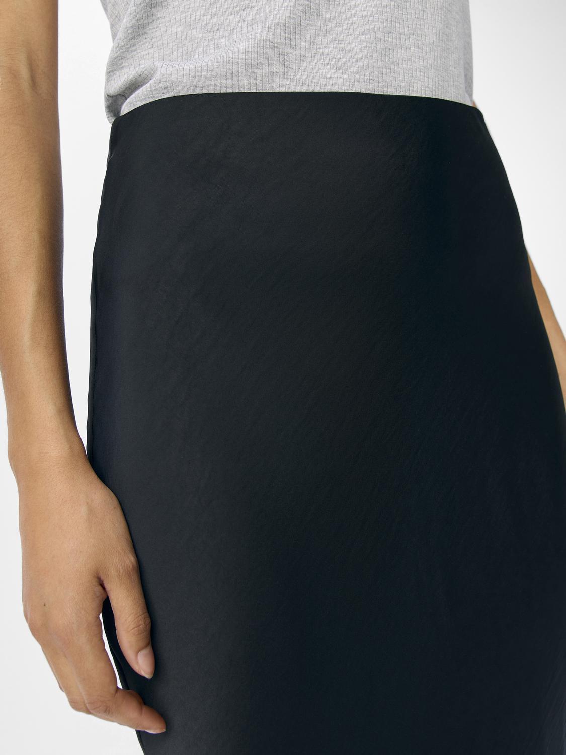 Objchilli Mw Long Skirt Noos-Skjørt-OBJECT-Aandahls