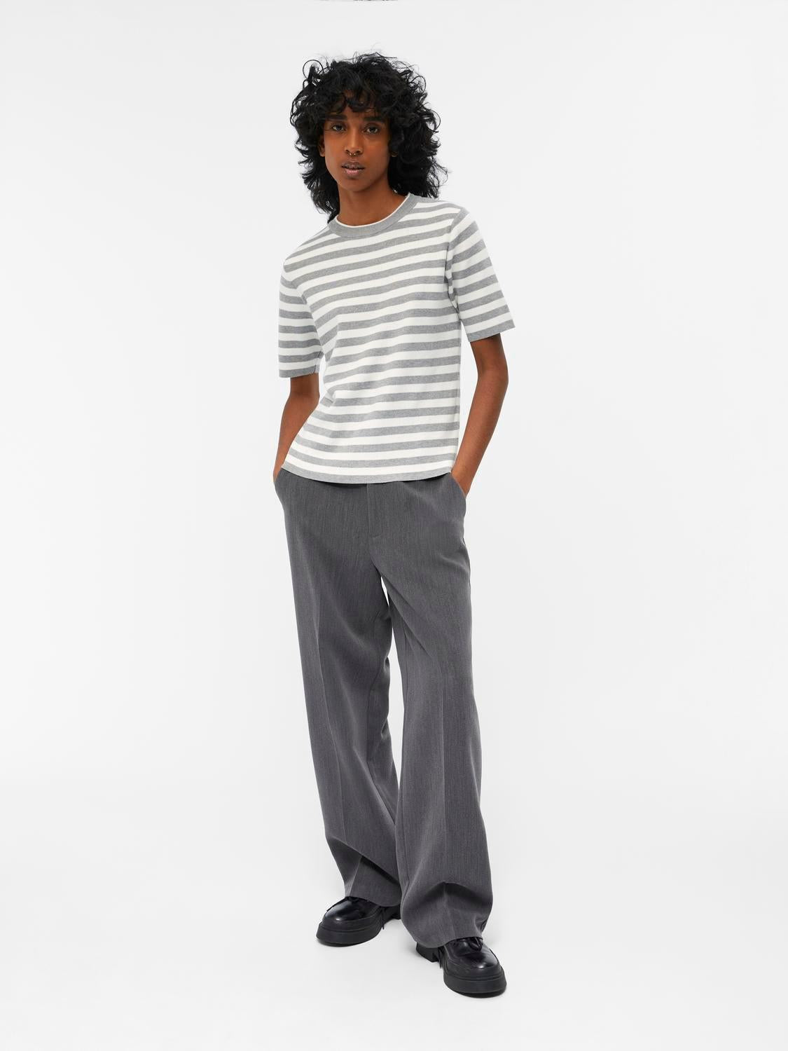 Objester S/S New Knit Pullover Noos-Genser-Object Collectors Item-Aandahls