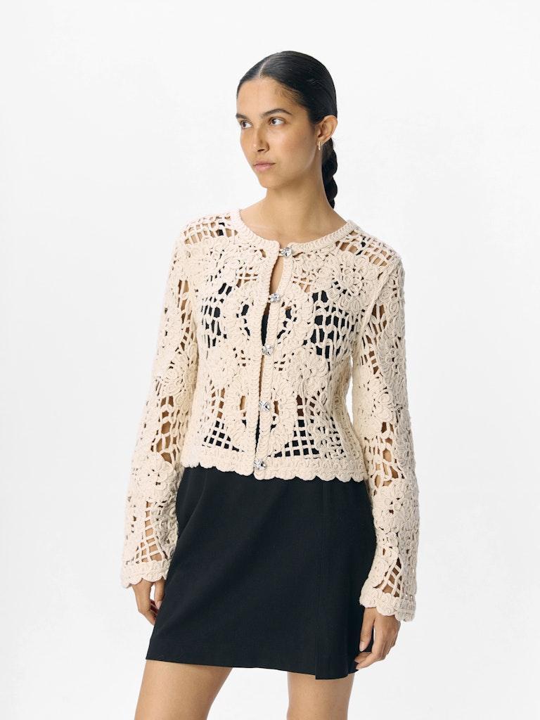 Objlizza Knit Reg L/s Cardigan Cc3-Genser-Object Collectors Item-Aandahls