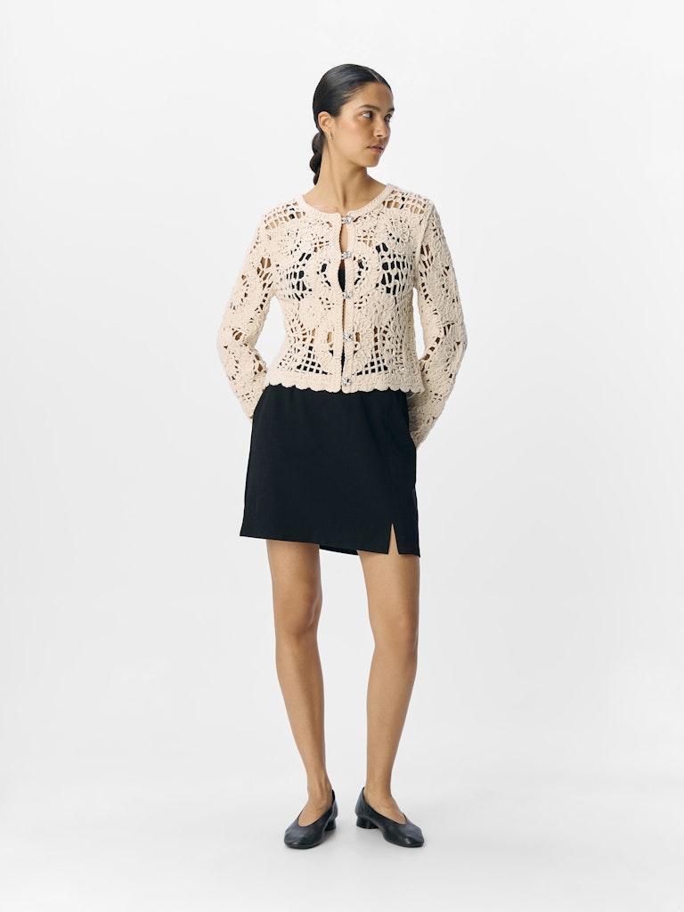 Objlizza Knit Reg L/s Cardigan Cc3-Genser-Object Collectors Item-Aandahls