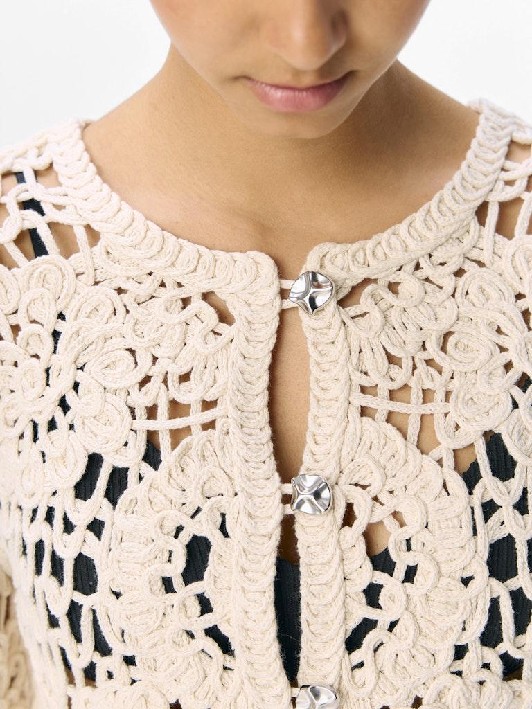 Objlizza Knit Reg L/s Cardigan Cc3-Genser-Object Collectors Item-Aandahls