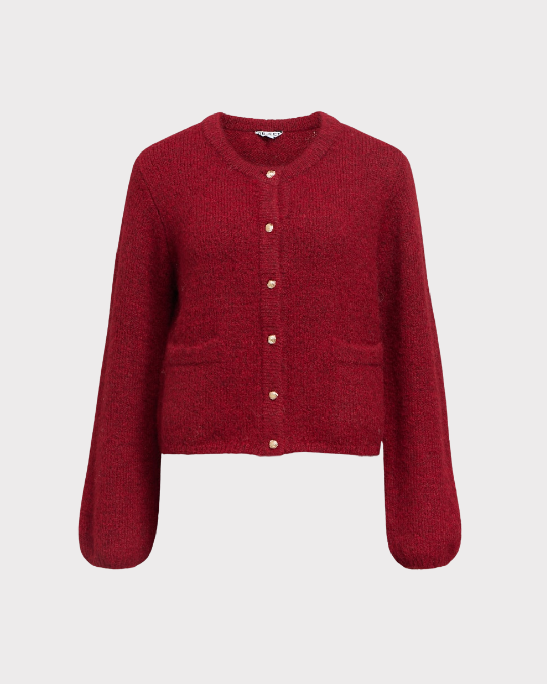 Objsaggia Re L/s Knit Cardigan Noos-Genser-OBJECT-Aandahls