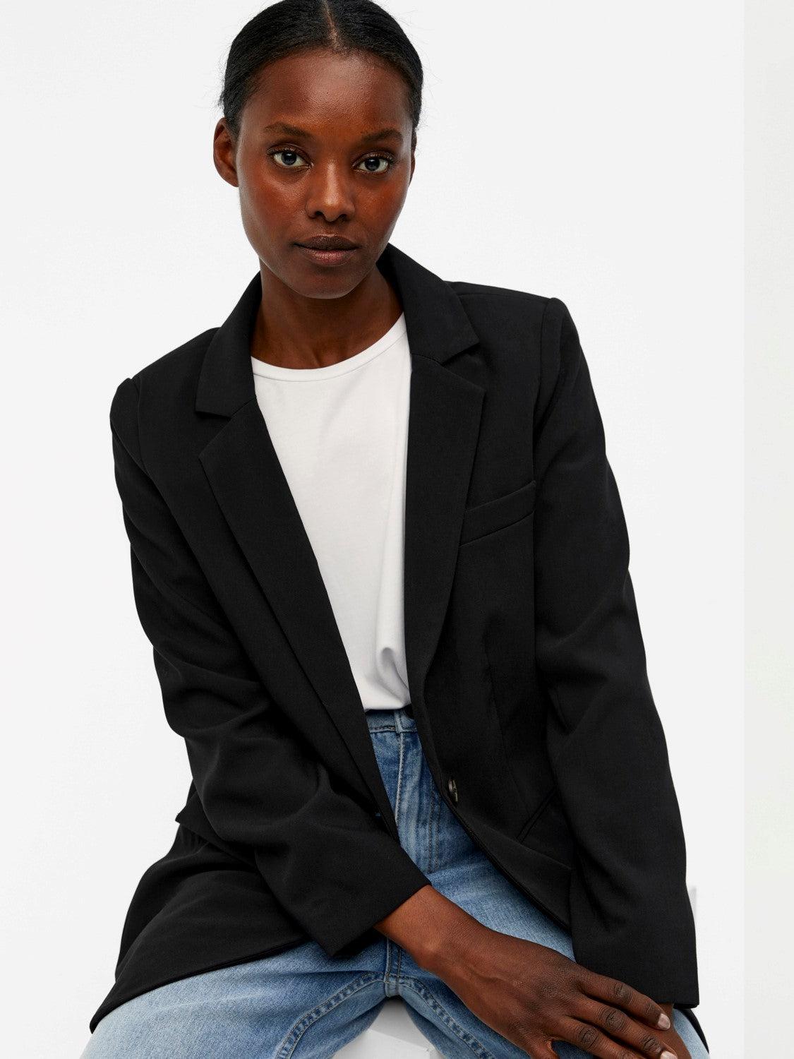 Objsigrid L/S blazer-Blazer-Object Collectors Item-Aandahls