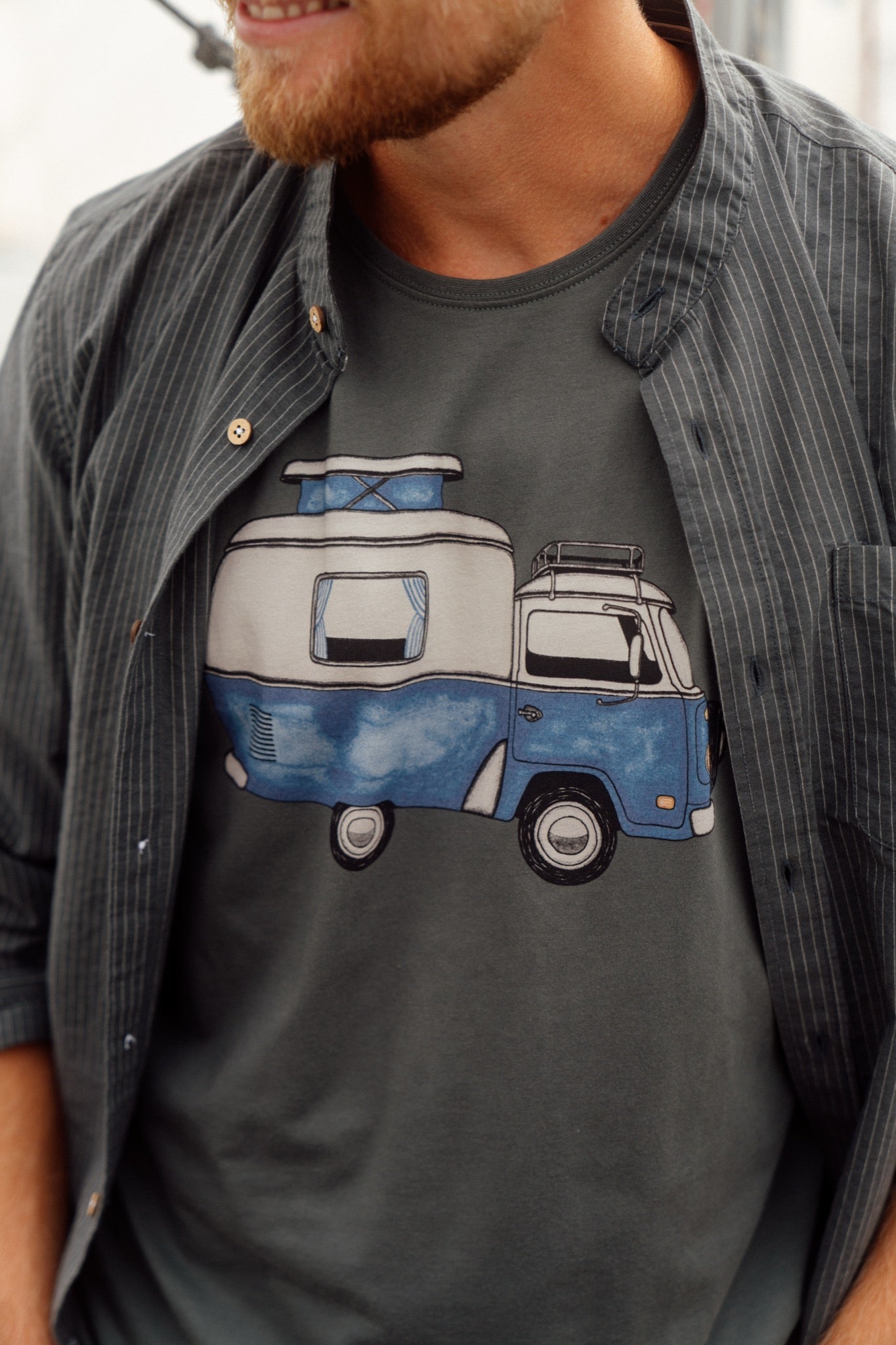 Ocean camper t-shirt-T-shirt-Lakor-Aandahls