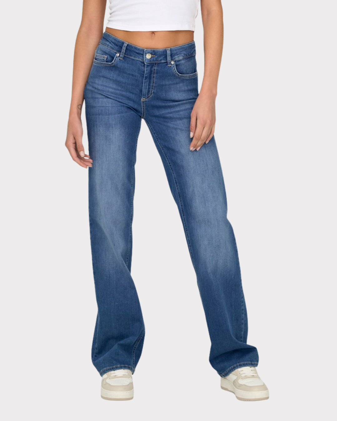 Onlblush Mid Straight DNM REA12187 Noos-Jeans-ONLY-Aandahls