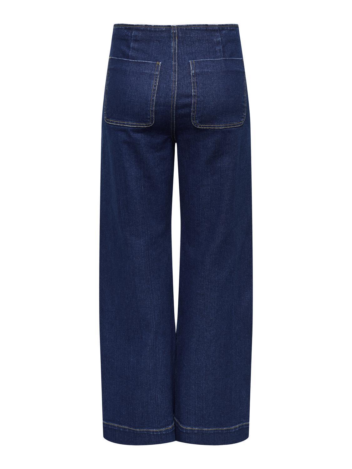 Onlmadeline Hw Wd Pocket Dnm Gua113 Noos-Jeans-ONLY-Aandahls