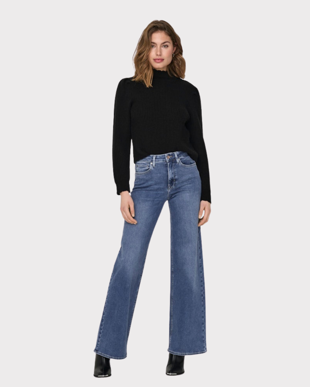 Onlmadison Blush HW Wide DNM Dot372 Noos-Jeans-ONLY-Aandahls