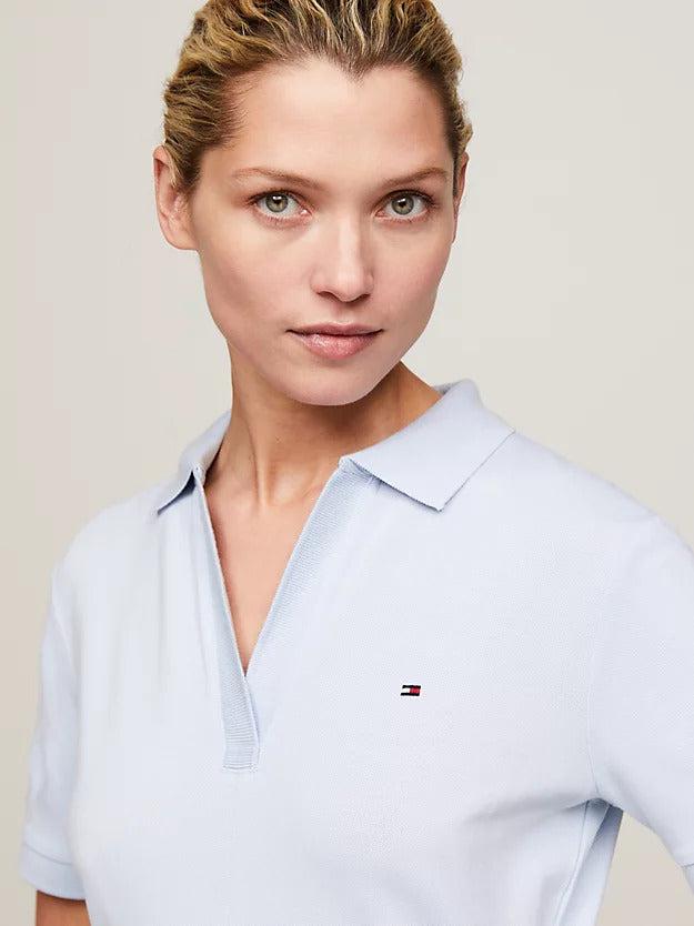Open Plckt Lycll Polo Dress-Kjole-Tommy Hilfiger-Aandahls