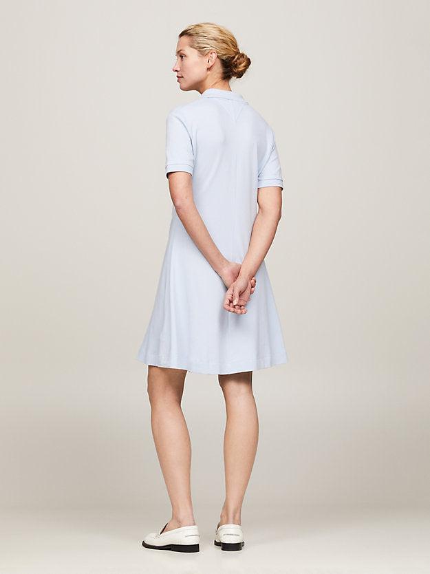 Open Plckt Lycll Polo Dress-Kjole-Tommy Hilfiger-Aandahls