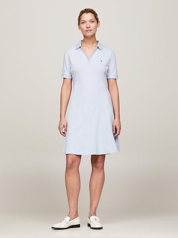 Open Plckt Lycll Polo Dress-Kjole-Tommy Hilfiger-Aandahls