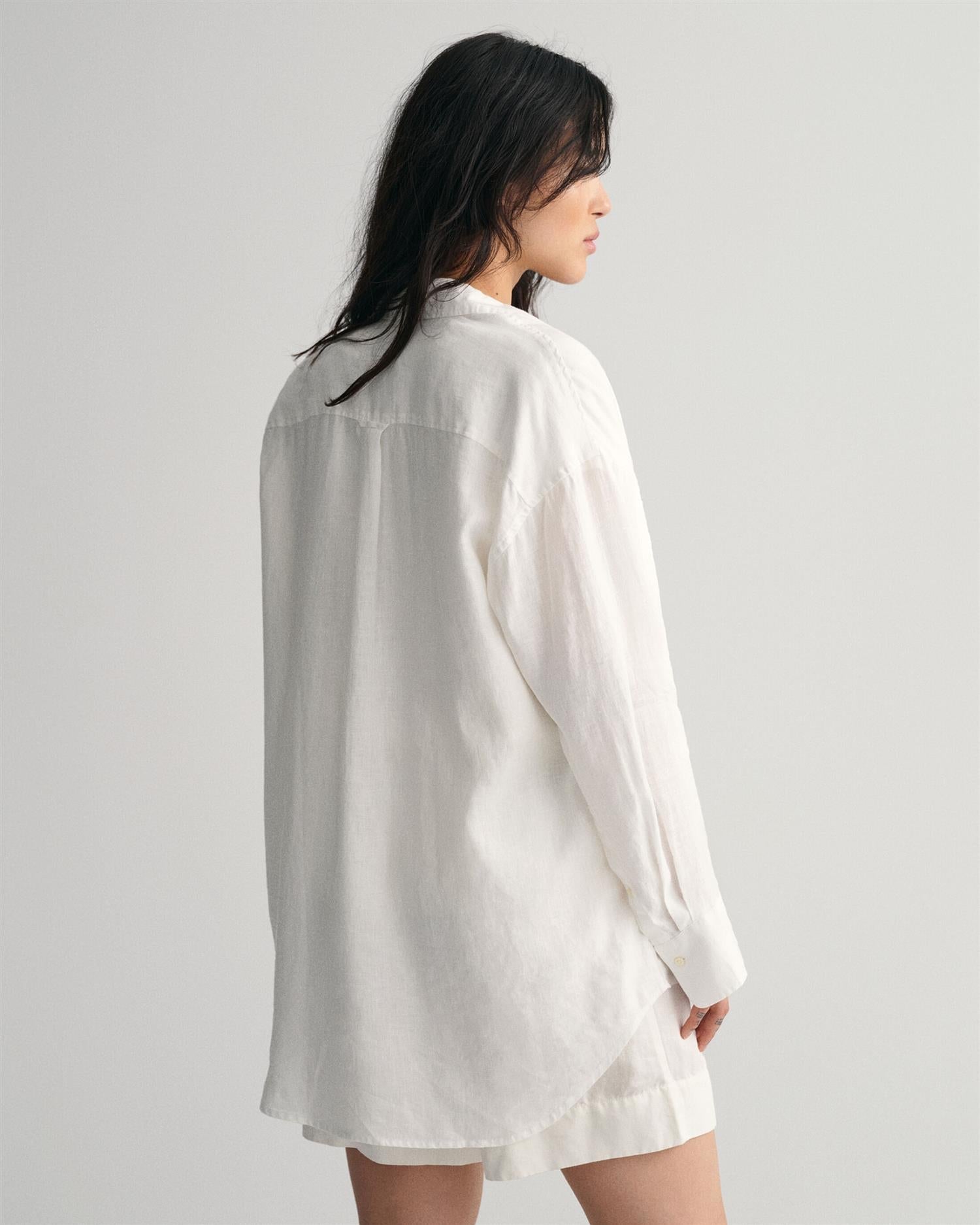 Os linen shirt-Skjorter-Gant-Aandahls