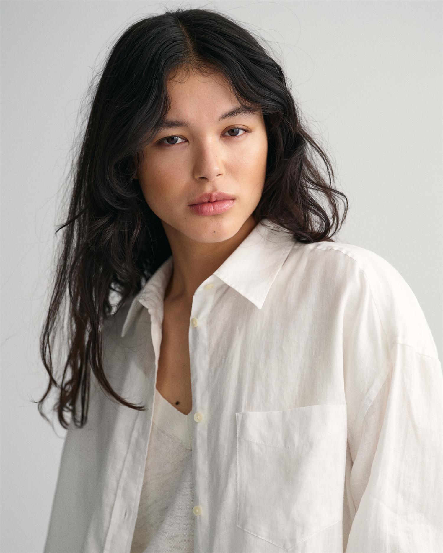 Os linen shirt-Skjorter-Gant-Aandahls
