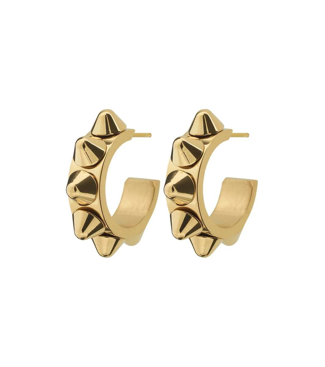 Peak Creole earrings small-Tilbehør-Edblad-Aandahls