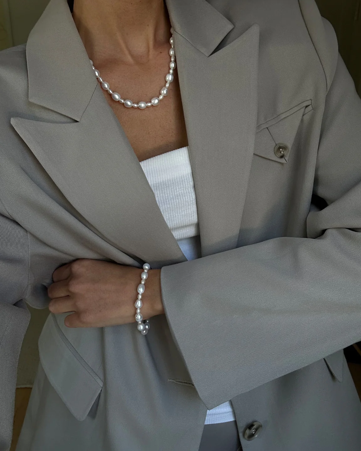 Perle Mix Halskjede-Accessories-Philippa Studios-Aandahls