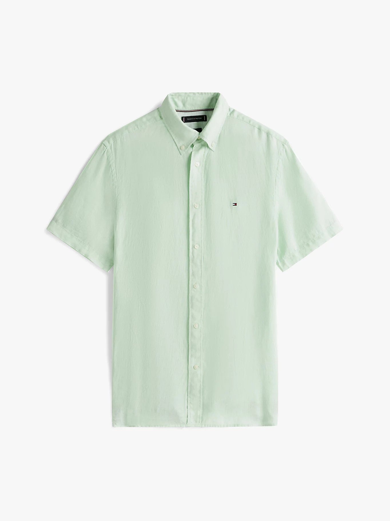 Pigment dyed linen shirt-Skjorte-Tommy Hilfiger-Aandahls