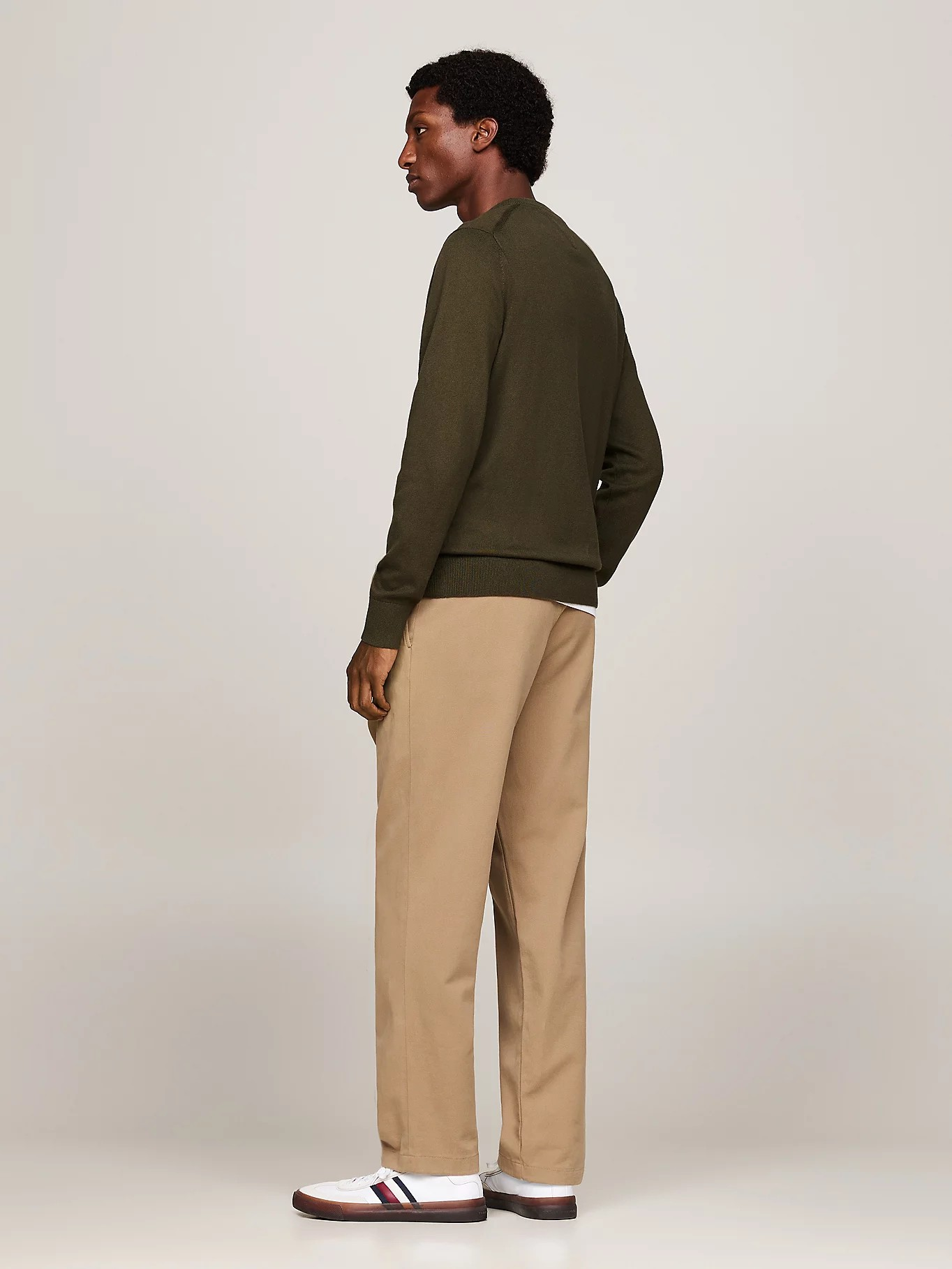 Pima org ctn cashmere crew-Genser-Tommy Hilfiger-Aandahls