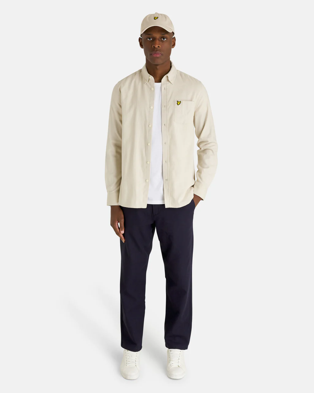 Plain Flannel Shirt-Skjorte-Lyle & Scott-Aandahls