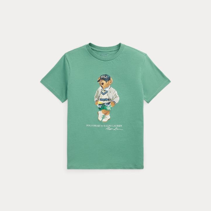 Polo Bear Cotton Jersey Tee-T-shirt-Polo Ralph Lauren-Aandahls