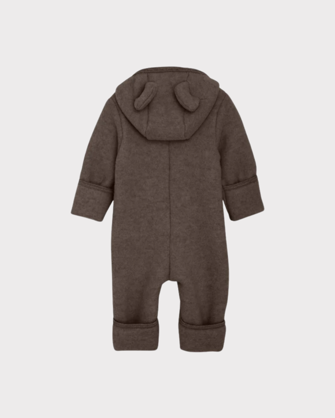 Pram Suit Ears Wool Fleece-Ull-Huttelihut-Aandahls
