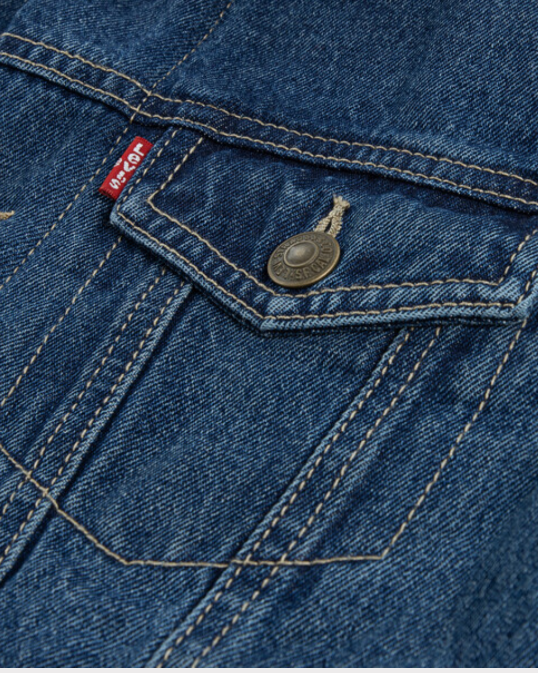 Quilted Lined Trucker-Ytterjakker-Levis-Aandahls