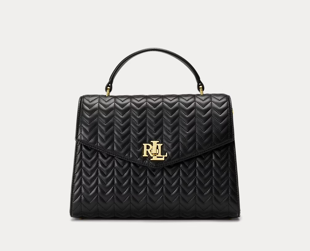 Quilted leather medium farrah-Veske-Ralph Lauren-Aandahls