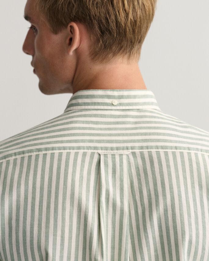 REG COTTON LINEN STRIPE SHIRT-Skjorter-Gant-Aandahls
