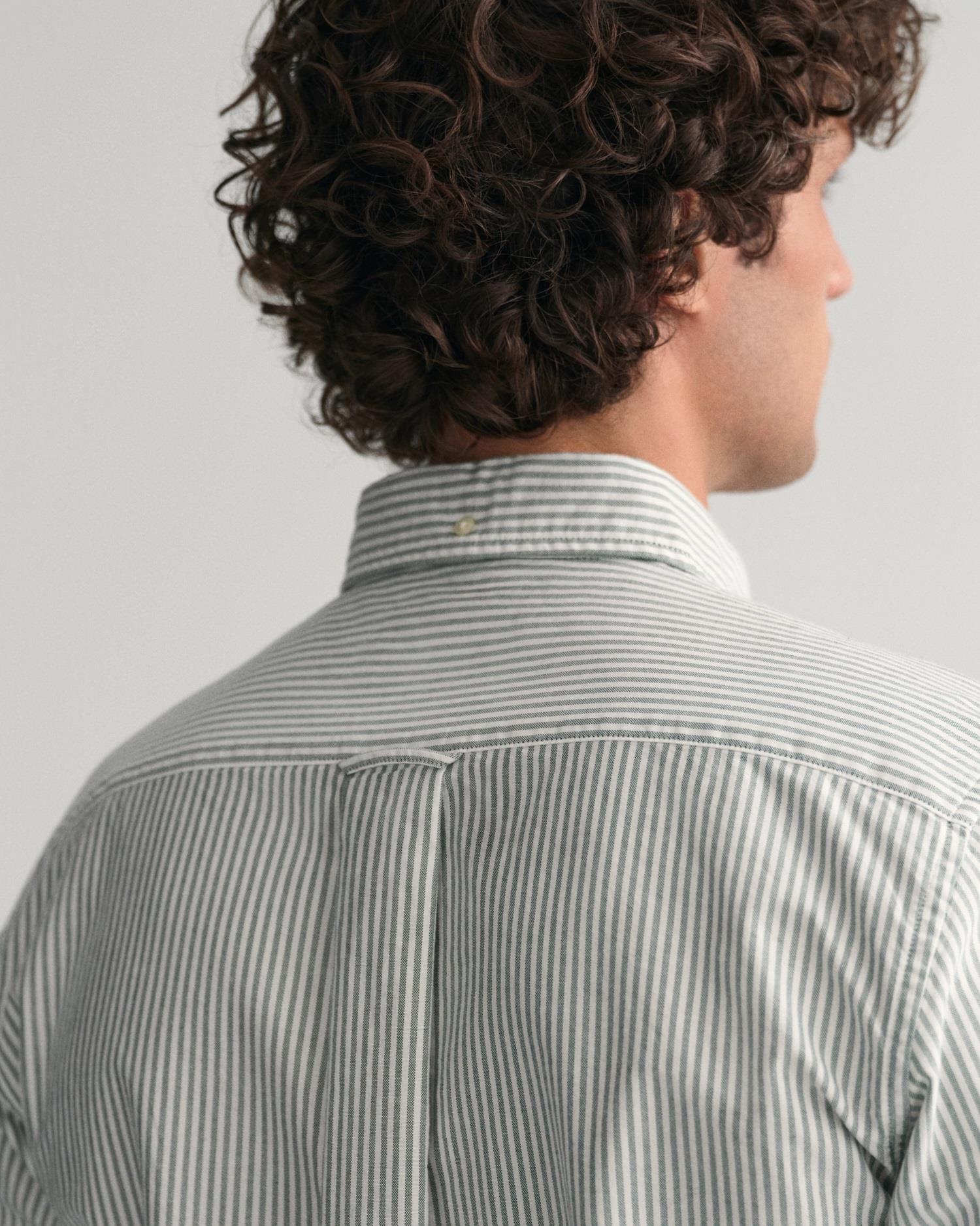 REG OXFORD BANKER STRIPE SHIRT-Skjorter-Gant-Aandahls