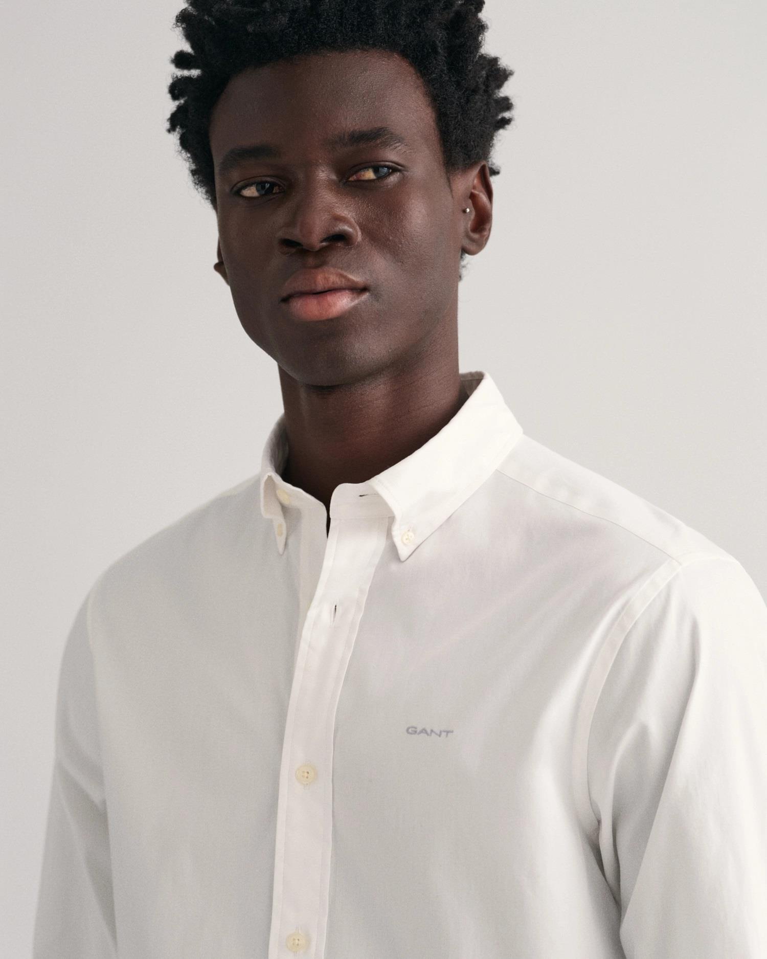 REG PINPOINT OXFORD SHIRT-Skjorter-Gant-Aandahls