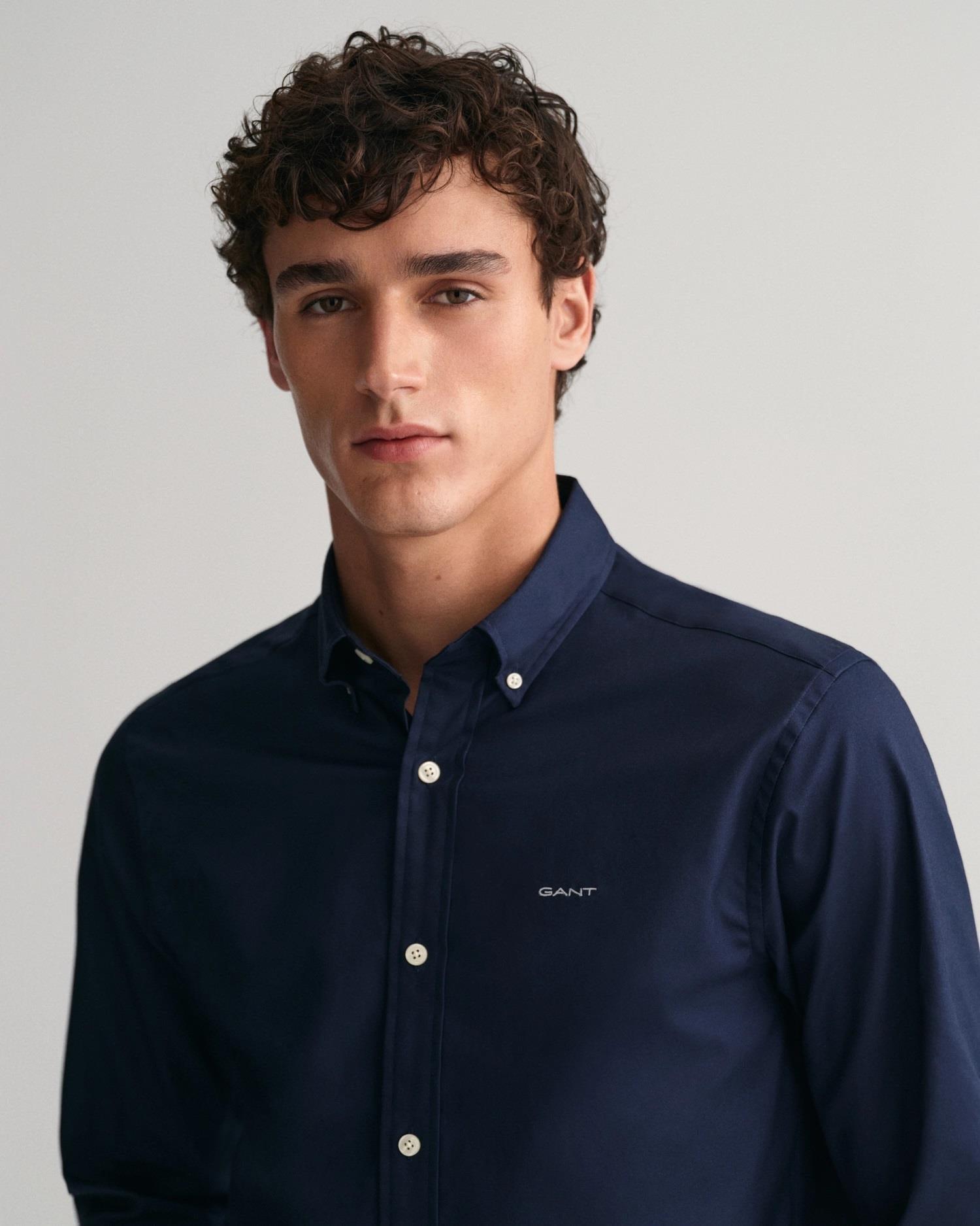 REG PINPOINT OXFORD SHIRT-Skjorter-Gant-Aandahls